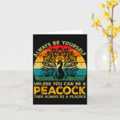 Carte Toujours être soi-même à moins que vous puissiez ê (Fleur jaune)