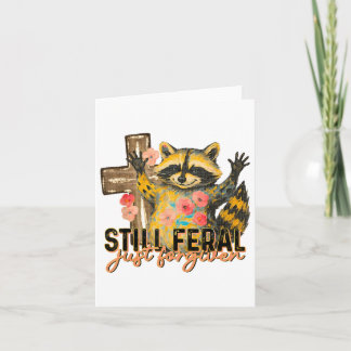 Carte Toujours Feral Juste Pardonné Croix chrétienne Vin