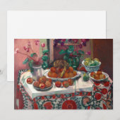 Carte Toujours la vie avec Cyclamens | Henri Manguin (Devant / Derrière)