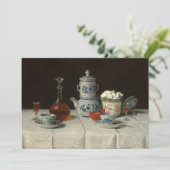 Carte Toujours la vie avec le cadre de café | Albert Ank (Debout devant)