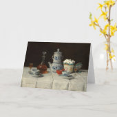 Carte Toujours la vie avec le cadre de café | Albert Ank (Fleur jaune)