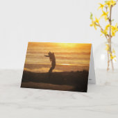 Carte Toujours plus sans douleur (Fleur jaune)