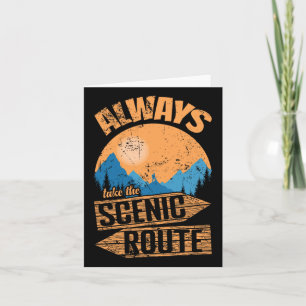 Carte Toujours Prendre La Route Pittoresque Aventure Sur