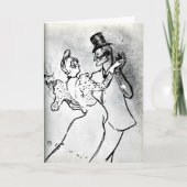 Carte Toulouse-Lautrec : La Goulue et Valentin, Valse (Devant)