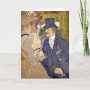 Carte Toulouse-Lautrec - L'Anglais au Rouge