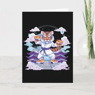 Carte Tour de la pagode du tigre de Kung Fu Judo Mma Tae
