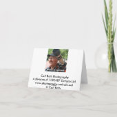 Carte Tour d'Eifel (Dos)