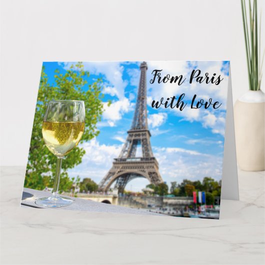 Carte Tour Eiffel (Devant)