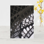 Carte Tour Eiffel (Fleur jaune)
