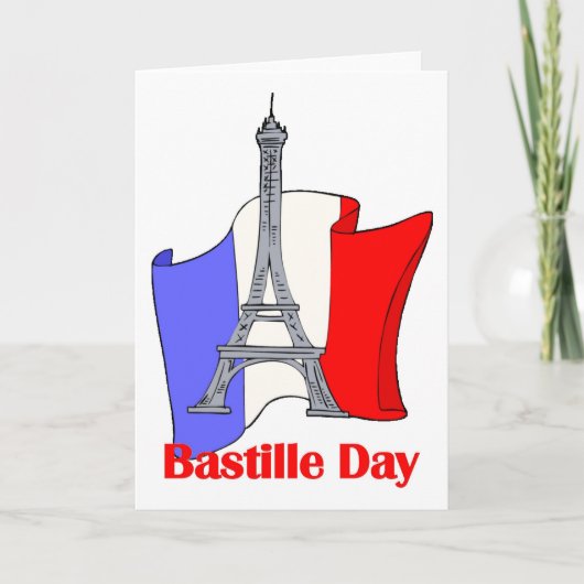 Carte Tour Eiffel et Drapeau Français Tee - shirt du 11 (Devant)