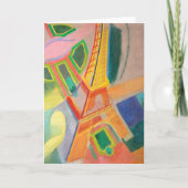 Carte Tour Eiffel | Robert Delaunay (Devant)