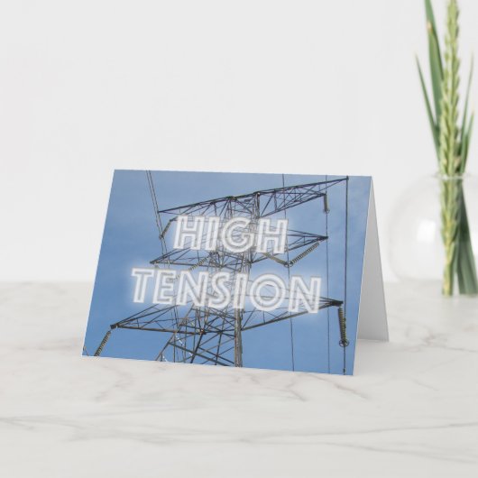 Carte Tour haute tension (Devant)