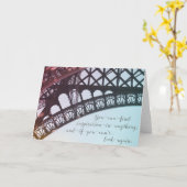 Carte Tour Paris Eiffel | Source d'inspiration (Fleur jaune)