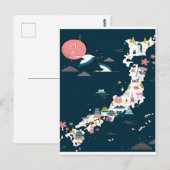 carte touristique du Japon (Devant / Derrière)