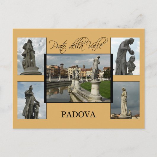 Carte Touristique Padova - Prato della Valle (Devant)