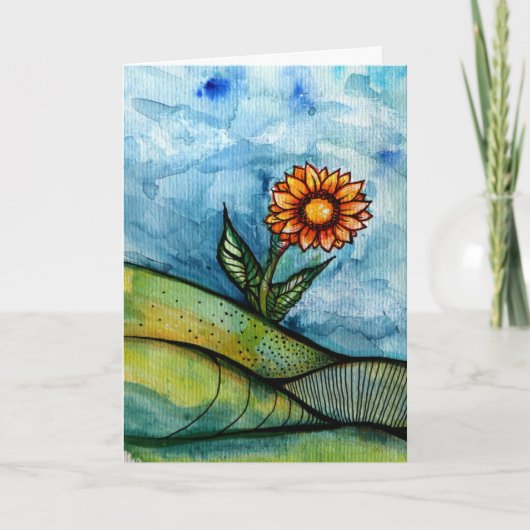 Carte Tournesol (Devant)