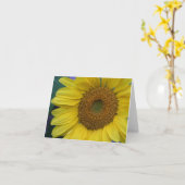 Carte Tournesol (Fleur jaune)