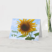 Carte Tournesol (Devant)