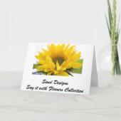 Carte Tournesol (Dos)
