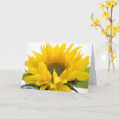 Carte Tournesol (Fleur jaune)