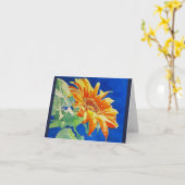 Carte Tournesol (Fleur jaune)