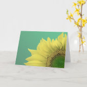 Carte Tournesol (Fleur jaune)