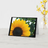 Carte Tournesol (Fleur jaune)