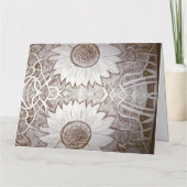 Carte tournesol (Dos)