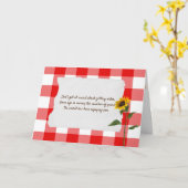 Carte tournesol à l'anniversaire de l'ensemencement des (Fleur jaune)