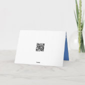 Carte Tournesol d'anniversaire portant des lunettes de s (Dos)