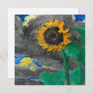 Carte Tournesol   Emil Nolde  
