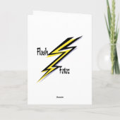 Carte Tournesol et tamia (Dos)