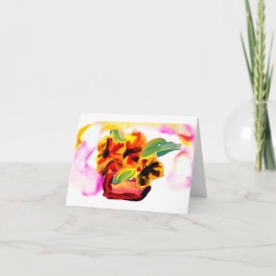 Carte Tournesol pour la fête des mères