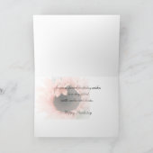 Carte Tournesol rose (Intérieur)