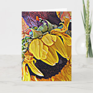 Carte Tournesol simple