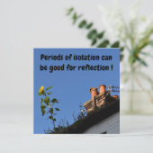 Carte Tournesol sur le toit. (Debout devant)