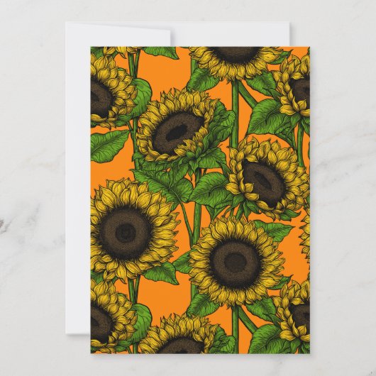 Carte Tournesols (Devant)
