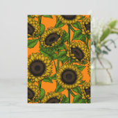 Carte Tournesols (Debout devant)