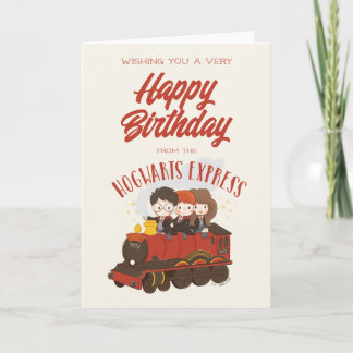 Carte Tous à bord de l'Express Hogwarts Anniversaire mag