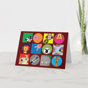 CARTE TOUS LES BONS ANIMAUX
