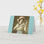 Carte Tous les joueurs de tennis (Fleur jaune)