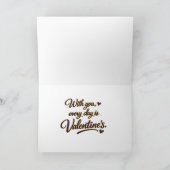 Carte Tous les jours est la Saint-Valentin (Intérieur)