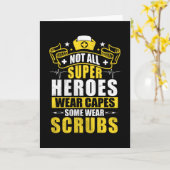 Carte Tous les Super Héros portent des capuchons Certain (Fleur jaune)