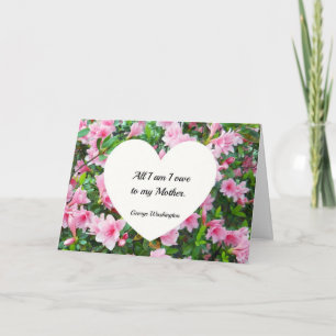 Carte Tous que je suis moi doivent à ma mère