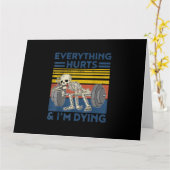 Carte Tout Blessé Weightlifting Ness Gym Don (Fleur jaune)