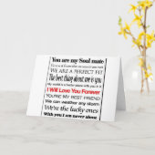 CARTE TOUT CE DONT J'AI BESOIN, C'EST "VOUS" DANS CETTE (Fleur jaune)