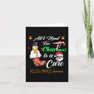 Carte Tout ce dont j'ai besoin pour Noël, c'est d'un sol