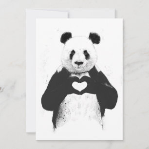 Carte Tout ce dont tu as besoin, c'est d'amour