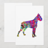 Carte Tout Ce Dont Vous Avez Besoin, C'Est Un Chien De B (Devant / Derrière)