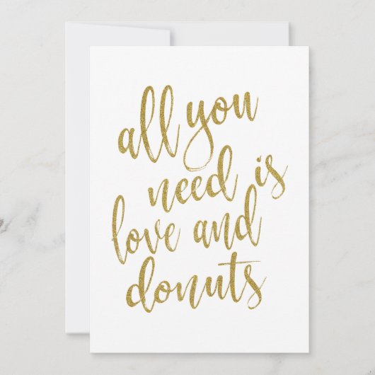 Carte Tout ce dont vous avez besoin est l'amour et les b (Devant)